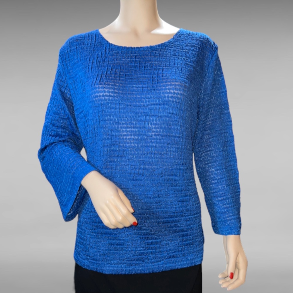 Notations Women's Extra Large Pullover Crinkled T… - image 2